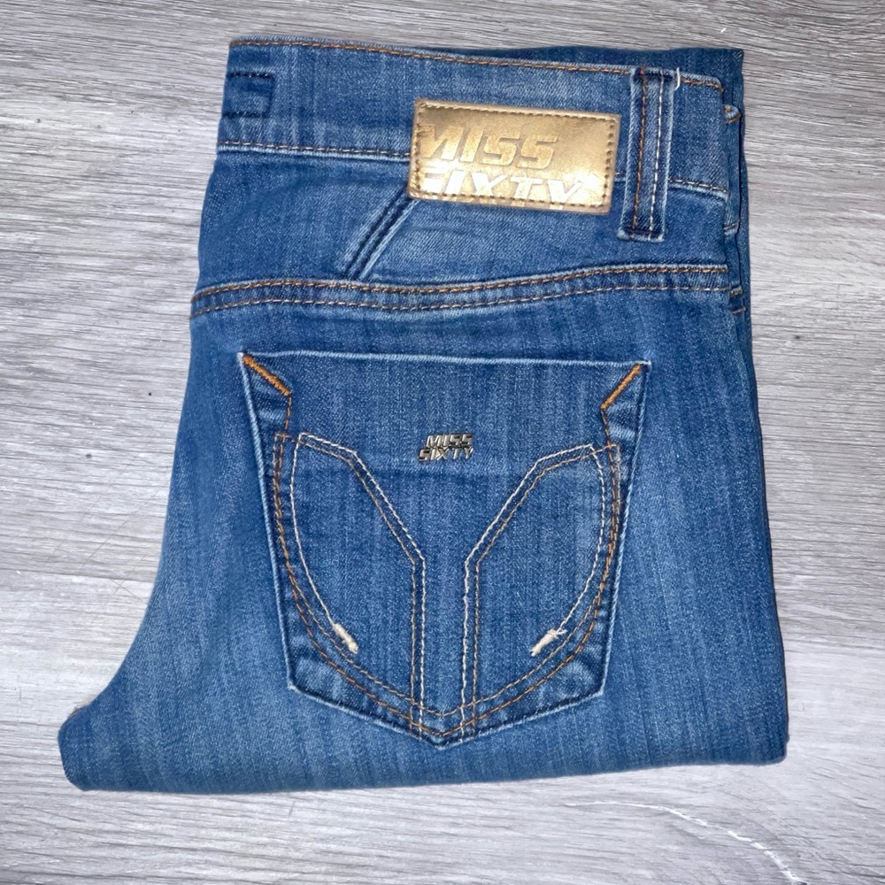 Miss Sixty Classic Blue Boot Cut Jeans